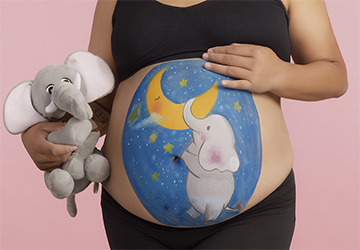Body paint artístico