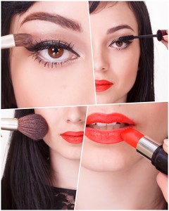 Collage de maquillaje