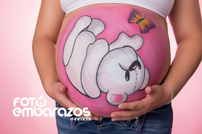 Pintura de pancita para embarazada